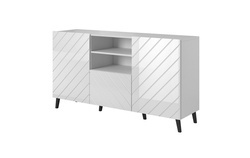 Hvit kommode 150 cm ABETO