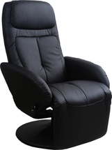 Recliner stol svart Optima